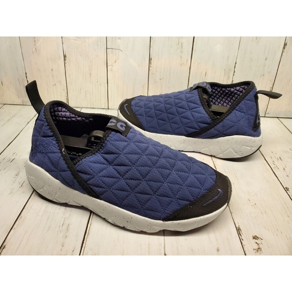 Nike Mens Size 7.5 MOC 3.0 ACG Midnight Navy White Casual Athletic Shoes